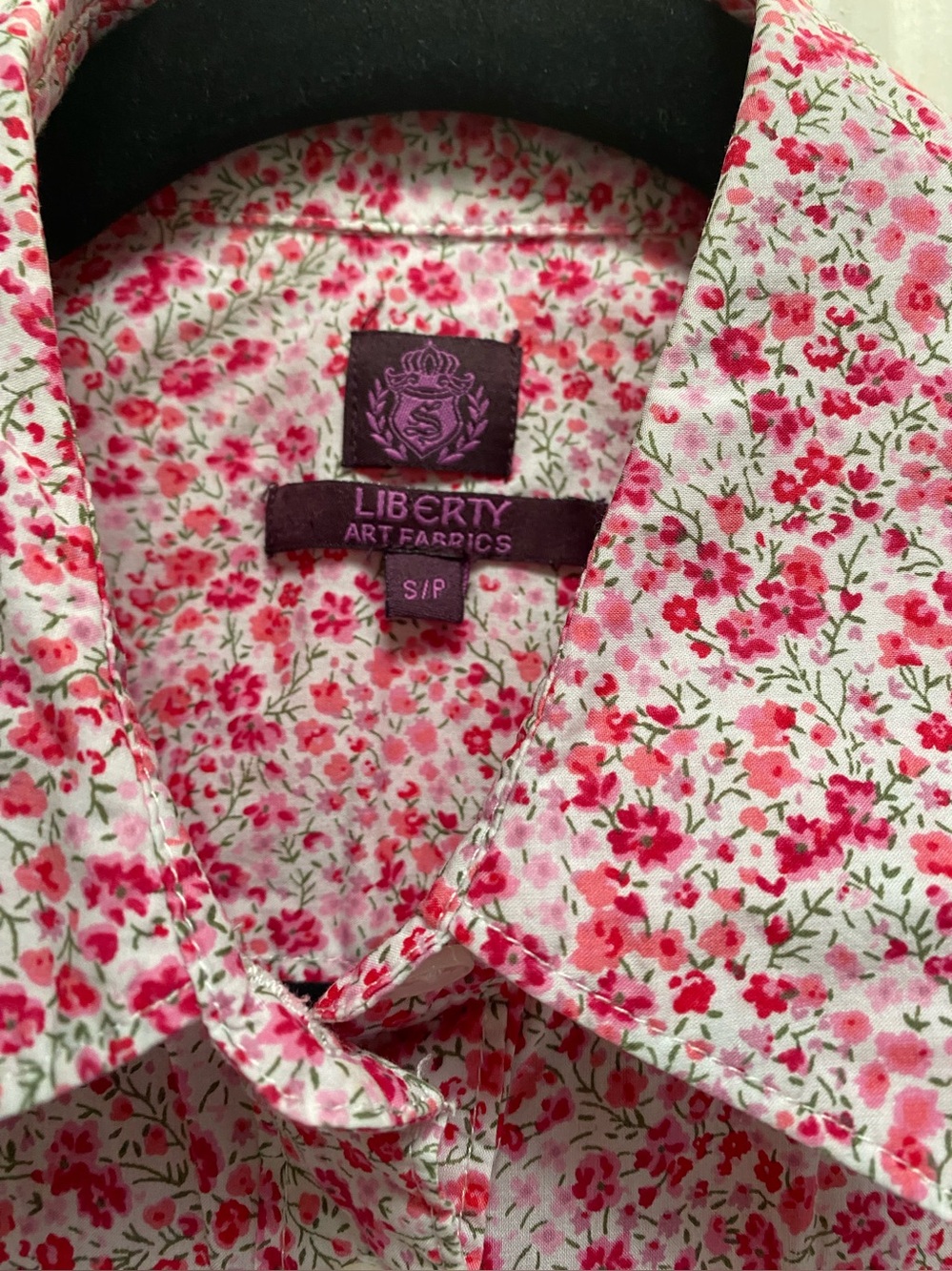 Classic Liberty floral button-up shirt, size small